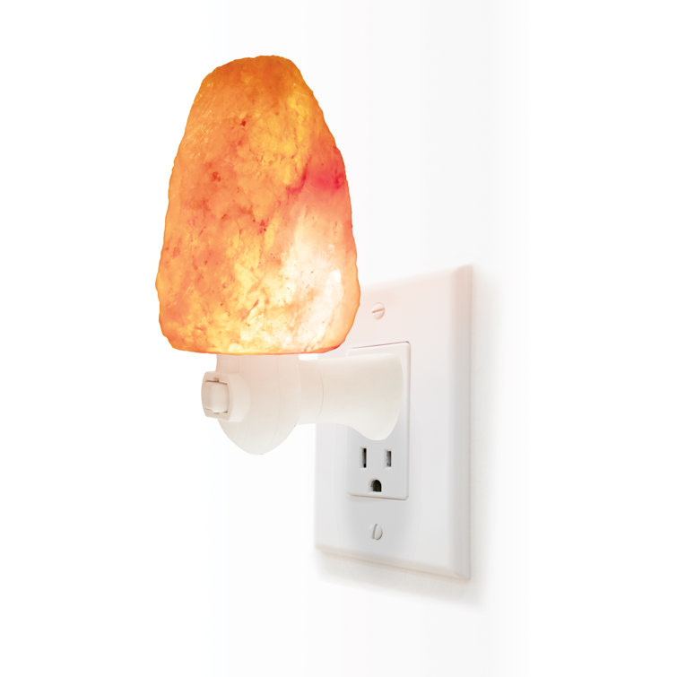 Brookstone Himalayan Crystal Salt Night Light Wayfair